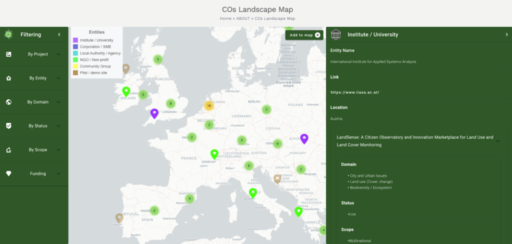 CO Landscape Map